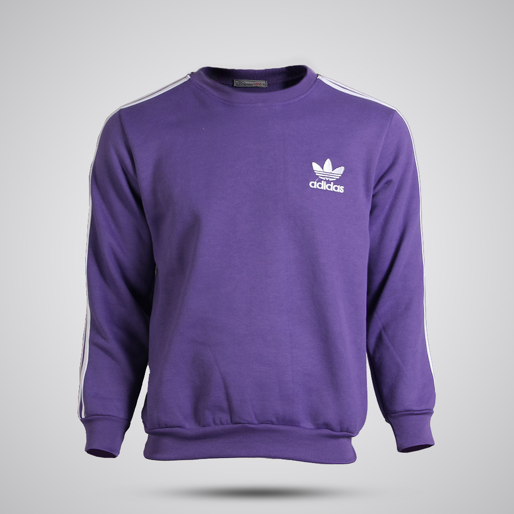 دورس یقه گرد adidas بنفش